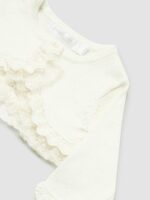 Coprispalle cerimonia neonata Cardigan Tricot Neonata Mayoral Newborn: Morbidezza e Dettagli Eleganti
