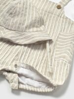 Pagliaccetto con cappello neonato Set Neonato Mayoral: Pagliaccetto e Cappello, Stile e Comfort Estivo!