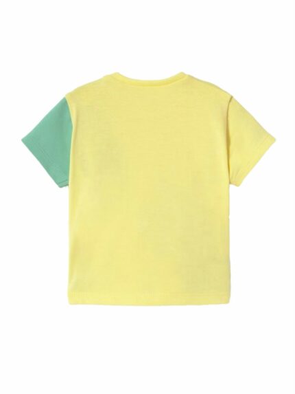 T-shirt manica corta neonato T-Shirt Cotone Stretch Neonato Mayoral New Born: Comoda e Colorata