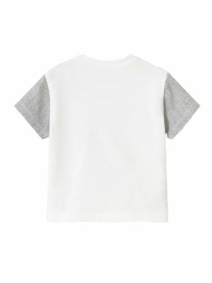 T-shirt manica corta neonato T-Shirt Cotone Stretch Neonato Mayoral New Born: Comoda e Colorata