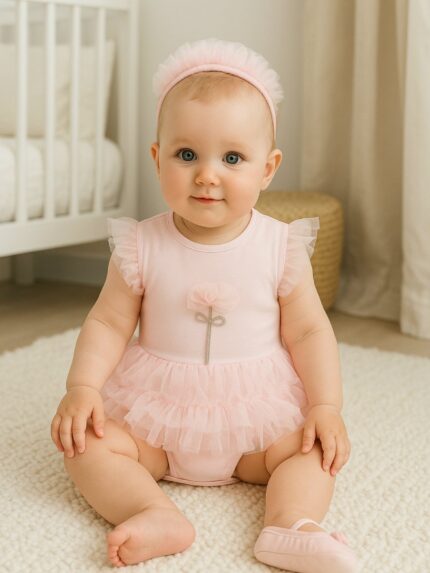 Body tutù neonata Body tutù Mayoral Newborn con fascetta neonata