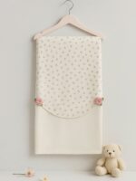 Copertina culla Riviera Copertina neonata in jersey di cotone e plumetis - Teto e Tatta Stile Italiano Nursery Lista Nascita Idea Regalo Corredino