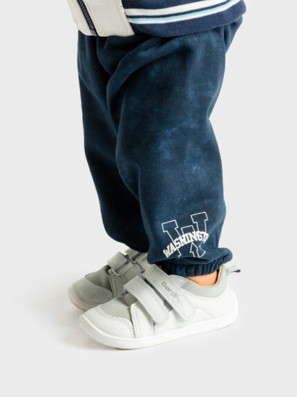 Pantaloni felpa bimbo Pantaloni in felpa di cotone stretch Ativo Kids con cintura elastica e vestibilità comoda 6-36 mesi Back to School