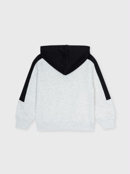 Felpa con cappuccio bimbo Felpa stampata con cappuccio in cotone stretch Ativo Kids 6-36 mes Back to School