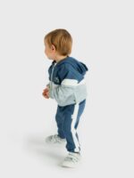 Tuta sportiva bimbo Tuta Ativo Kids in cotone stretch 6-36 mesi - Completo felpa con cappuccio e pantalone Back to School