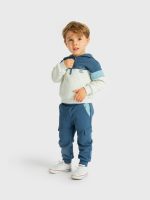 Tuta sportiva bimbo Ativo Kids - Tuta in felpa di cotone stretch 6/36 mesi Back to School