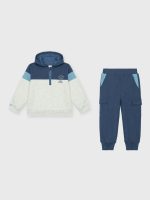 Tuta sportiva bimbo Ativo Kids - Tuta in felpa di cotone stretch 6/36 mesi Back to School