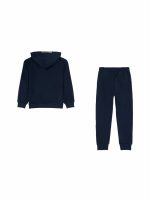 Tuta sportiva ragazzo Ativo Kids Junior - Tuta sportiva con felpa zippata e joggers in cotone stretch 4/14 anni Back to School