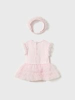 Body tutù neonata Body tutù Mayoral Newborn con fascetta neonata