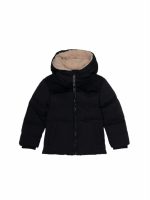 Parka bimbo Ativo Kids - parka bimbo con cappuccio, foderato orsetto, allacciatura zippata e comode tasche