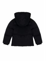 Parka bimbo Ativo Kids - parka bimbo con cappuccio, foderato orsetto, allacciatura zippata e comode tasche