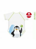 Body 0-36m Caldo Cotone Bio Pinguino Un body unico che ti permette di fare bene all'ambiente e al tuo portafoglio perché veste il tuo bimbo dalla nascita fino ai 3 anni. I body J BIMBI in caldo cotone biologico sono perfetti per la stagione invernale: grazie alla loro eccezionale traspirabilità restano caldi in inverno senza sudare e la mezza manica è l'ideale sia sotto ai vestiti che da sola. I body J BIMBI sono in cotone biologico, realizzati senza l'utilizzo di trattamenti chimici che potrebbero irritare la pelle delicata del neonato e permettono quindi di proteggerla da irritazioni e arrossamenti.