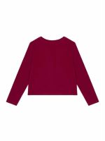 T-shirt manica lunga ragazza Ativo Kids Junior - t-shirt stampata a manica lunga con motivo arricciato frontale, bambina/ragazza 4-12 anni Back to School