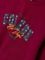 T-shirt manica lunga ragazza Ativo Kids Junior - t-shirt stampata a manica lunga con motivo arricciato frontale, bambina/ragazza 4-12 anni Back to School