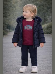 Completo Felpa Girocollo, Joggers e Giubbotto