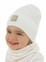 Completo cappellino e scaldacollo bambina Zola Set primavera bambina berretto e scaldacollo Zola