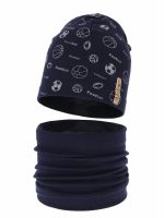 Completo cappellino e scaldacollo bambino Paolo Set primavera bambino berretto e scaldacollo Paolo