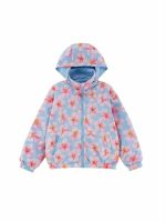 Giacca a vento reversibile bambina Ibisco Calonie - Giacca a vento reversibile idrorepellente, bambina 2-9 anni