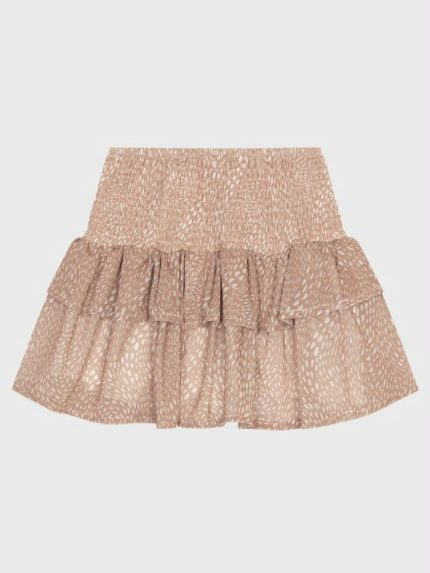 Gonna balze bimba Ativo Kids 6/36 mesi - Gonna fantasia a balze con vita elasticizzata e fodera pantaloncino