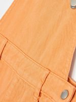 Salopette bimba Ativo Kids 6/36 mesi - Gonna Salopette in cotone con bretelle regolabili