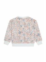 Felpa girocollo bimbo Ativo Kids 6/36 mesi - Felpa stampata girocollo 100% cotone