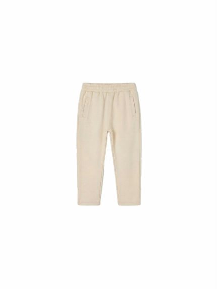 Pantaloni felpa bimbo Ativo Kids 6/36 mesi - Pantaloni in felpa con cintura elastica e taschine, 100% cotone