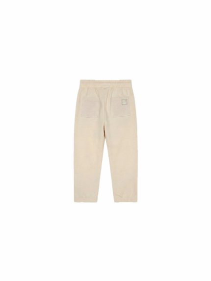 Pantaloni felpa bimbo Ativo Kids 6/36 mesi - Pantaloni in felpa con cintura elastica e taschine, 100% cotone