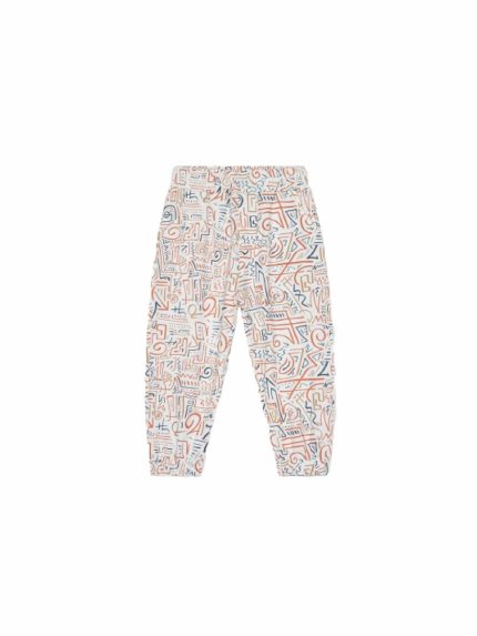 Pantaloni felpa fantasia bimbo Ativo Kids 6/36 mesi - Jog pants fantasia, 100% cotone