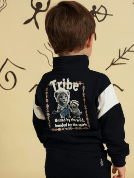 Tuta felpa bimbo Ativo Kids 6/36 mesi - Tuta in felpa 100% cotone