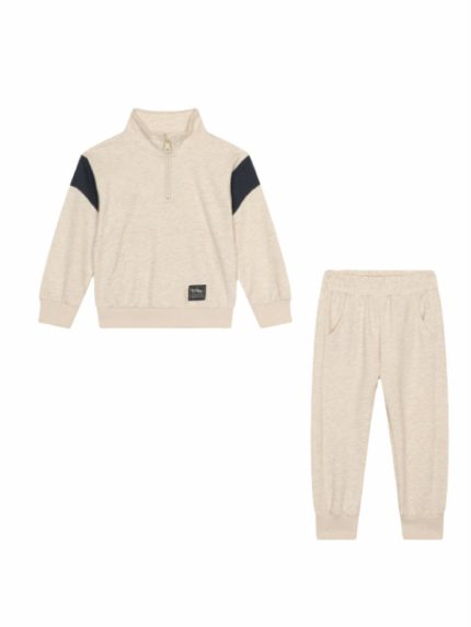 Tuta felpa bimbo Ativo Kids 6/36 mesi - Tuta in felpa 100% cotone