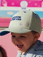 Cappellino con Visiera Catch Me If You Can Chamaye - Cappellino Catch Me If You Can per bambino in cotone Oeko-Tex