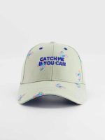 Cappellino con Visiera Catch Me If You Can Chamaye - Cappellino Catch Me If You Can per bambino in cotone Oeko-Tex