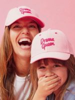Cappellino con Visiera Drama Queen Chamaye - Cappellino Drama Queen bambine e mamme matching family