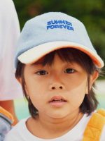 Cappellino con Visiera Summer Forever Chamaye - Cappello Summer Forever in spugna di cotone per bambino e adulto