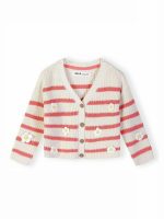 Cardigan tricot bambina Minoti 3/7 anni - Cardigan tricot bambina tricot - 100%