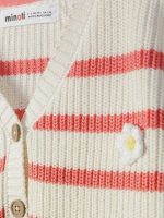 Cardigan tricot bambina Minoti 3/7 anni - Cardigan tricot bambina tricot - 100%