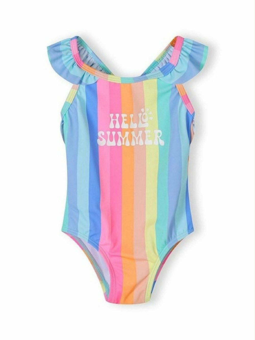 Costume intero bimba 44458 00 Costume intero bimba Minoti 6/36 mesi - Costume intero bimba con ruches