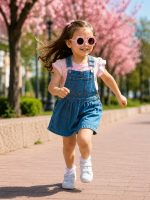 Occhiali da sole Daisy Rosa Confetto ELLE PORTE - Occhiali da Sole Bambina Daisy Rosa Confetto