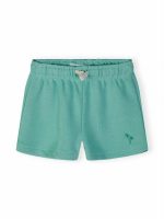 Pantaloncini ragazza Minoti 3/14 anni - Shorts bambina in cotone stretch con cintura elastica e coulisse