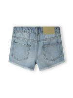 Shorts denim ragazza Minoti 3/10 anni - Shorts denim bambina 100% cotone con orlo sfrangiato.