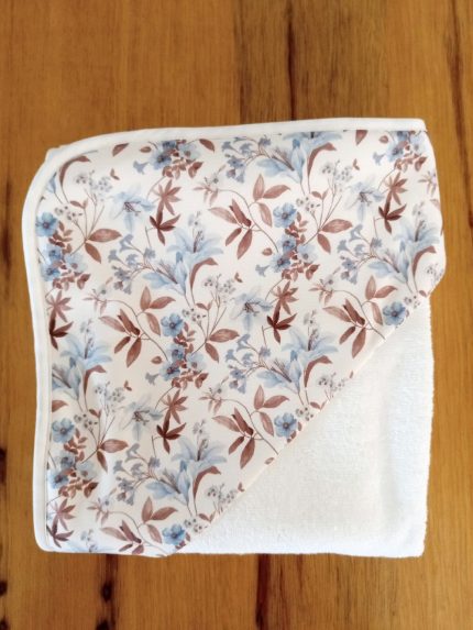 Asciugamano Cannella Asciugamano neonata con cappuccio - Teto&Tatta: fantasia floreale in spugna di cotone Made in Italy Nascita Lei Nursery Lista Nascita Idea Regalo Corredino