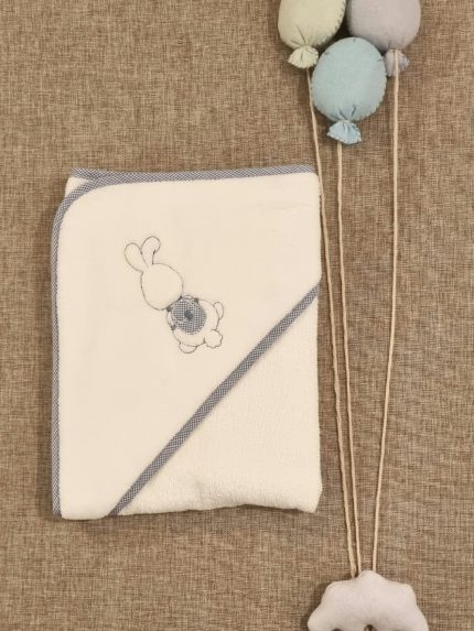 Asciugamano spugna Sussurri di Cotone Asciugamano Neonato in Spugna - Made in Italy, Eleganza e Delicatezza Nursery Lista Nascita Idea Regalo Corredino