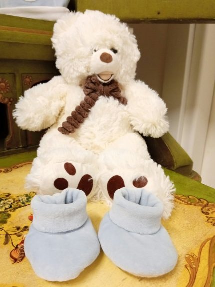 Babbucce Dolci Coccole Babbucce neonato Teto&Tatta: morbida ciniglia per piedini sempre al caldo Made in Italy Lista Nascita Nascita Lui Idea Regalo Corredino