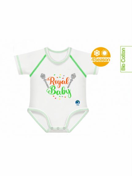 Body 0-36m Cotone 4 Stagioni Royal Baby Body neonato cotone biologico - Royal Baby