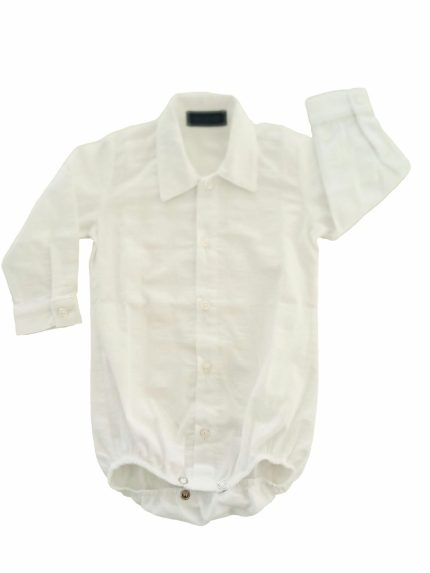 Camicia body neonato Body Camicia per Neonato - Stile Raffinato e Comodità senza Paragoni Made in Italy