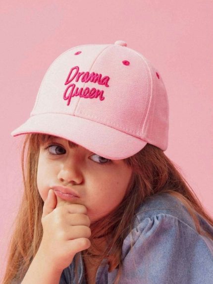 Cappellino con Visiera Drama Queen Chamaye - Cappellino Drama Queen bambine e mamme matching family