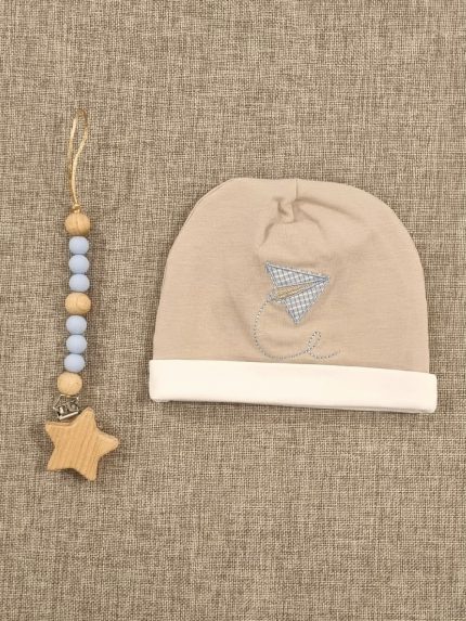Cappellino neonato Bebè Cappellino Neonato in Jersey Stretch- Comfort e Stile Made in Italy - Teto&Tatta Nursery Lista Nascita Idea Regalo Corredino