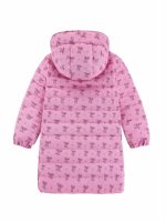 Cappotto piuma bambina Logan Calonie – Piumino lungo invernale bimba in piuma d’oca Logan Candy Pink Bow