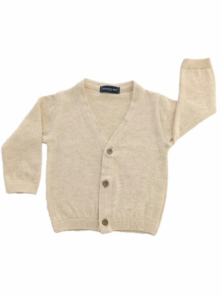 Cardigan bimbo Cardigan Bimbo Melange - Stile Comodo e Chic per i Più Piccoli Made in Italy
