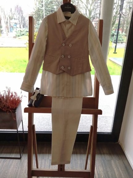 Completo 3 pezzi ragazzo Completo Tre Pezzi per Cerimonia Ragazzi - Eleganza e Stile Italiano Made in Italy